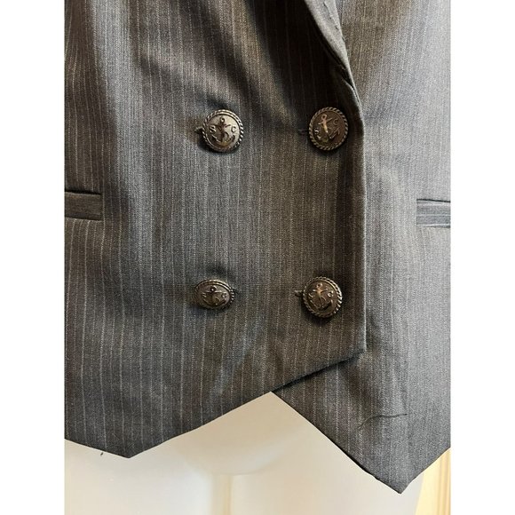 2OH Threads Ladies Butterfly Military Vest Size Medium Retail $210 - Picture 4 of 8